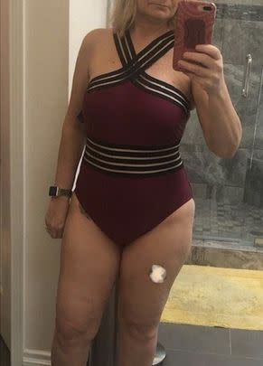 A comfy and fully lined one-piece swimsuit