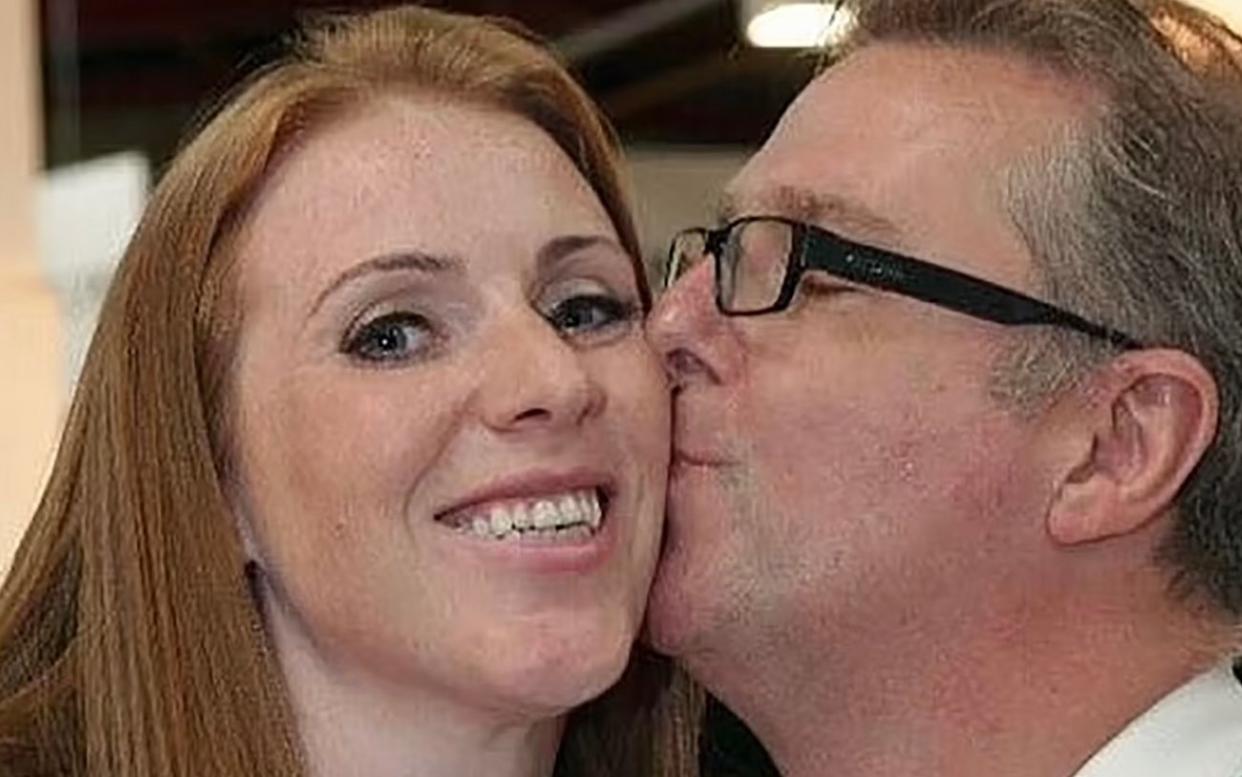 Angela Rayner and her ex-husband, Mark, separated in 2020.