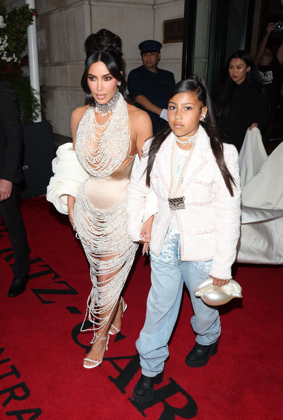 Kim Kardashian and North West