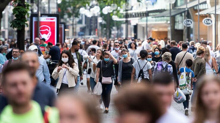 Trotz steigender Infektionszahlen ist die Konsumlaune der Deutschen ungebrochen. Foto: dpa