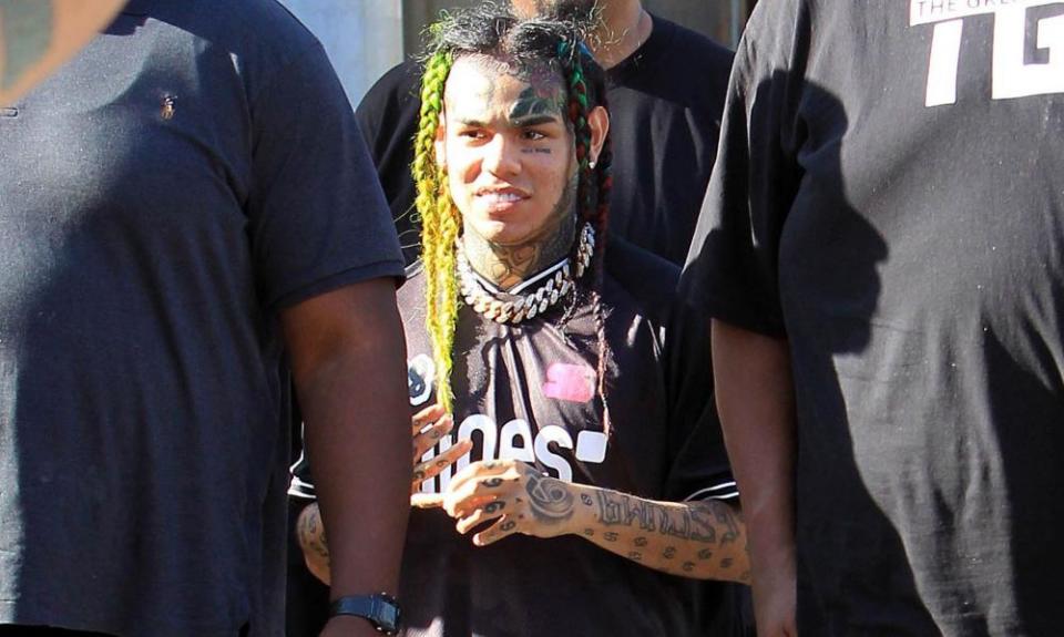 6ix9ine, aka Daniel Hernandez.