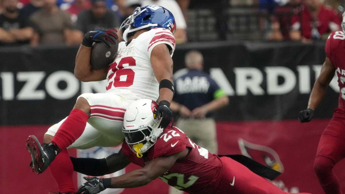 New York Giants running back Saquon Barkley says he has a high ankle sprain  - The San Diego Union-Tribune