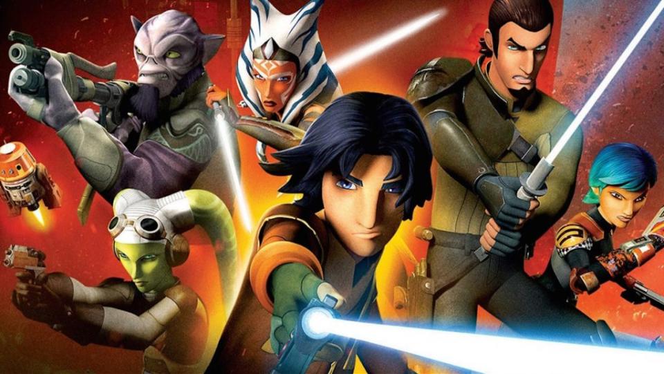 Star Wars: Rebels characters poster