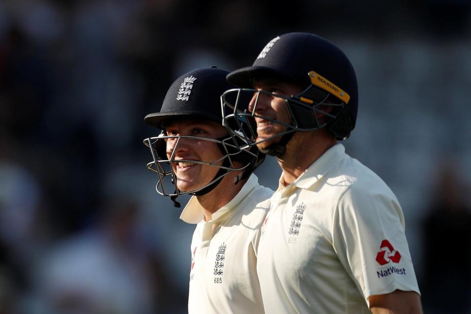 Advantage | England finish the day 56 runs and four wickets ahead: REUTERS