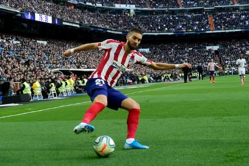 Belgian winger Yannick Carrasco left Dalian in China for Atletico Madrid