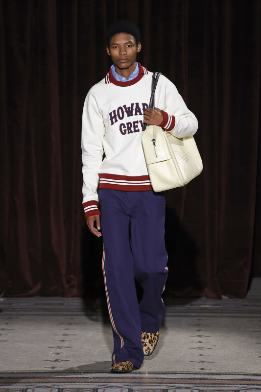 Wales Bonner Menswear Fall 2024.<p>Photo: Estrop/Getty Images</p>