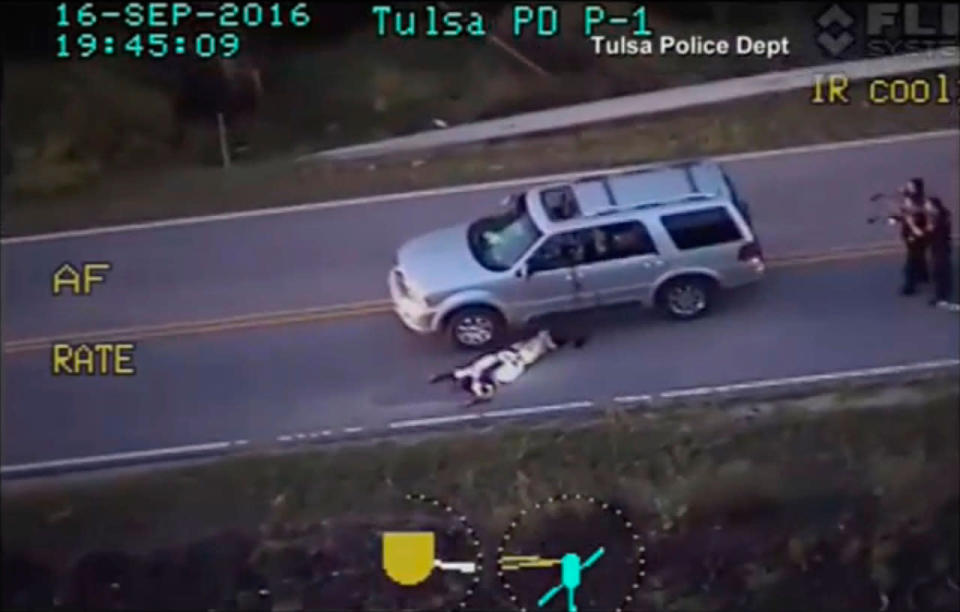 Terence Crutcher fatally shot by Tulsa, Okla., police officer