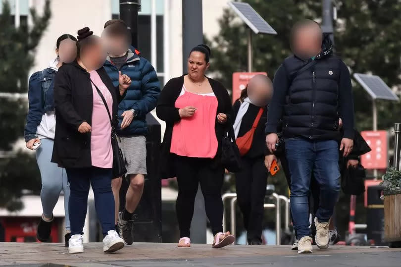 Shan Williams leaves court in Liverpool today -Credit:Liverpool Echo