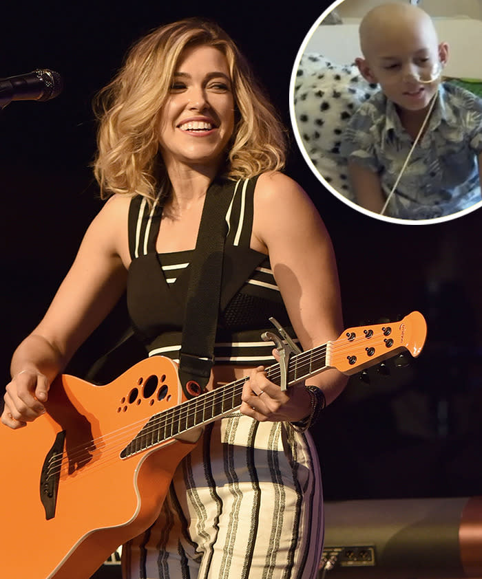 Young Cancer Patient Sings 'Fight Song' with Rachel Platten