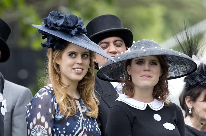 Princesses Beatrice and Eugenie. Source: Getty Images