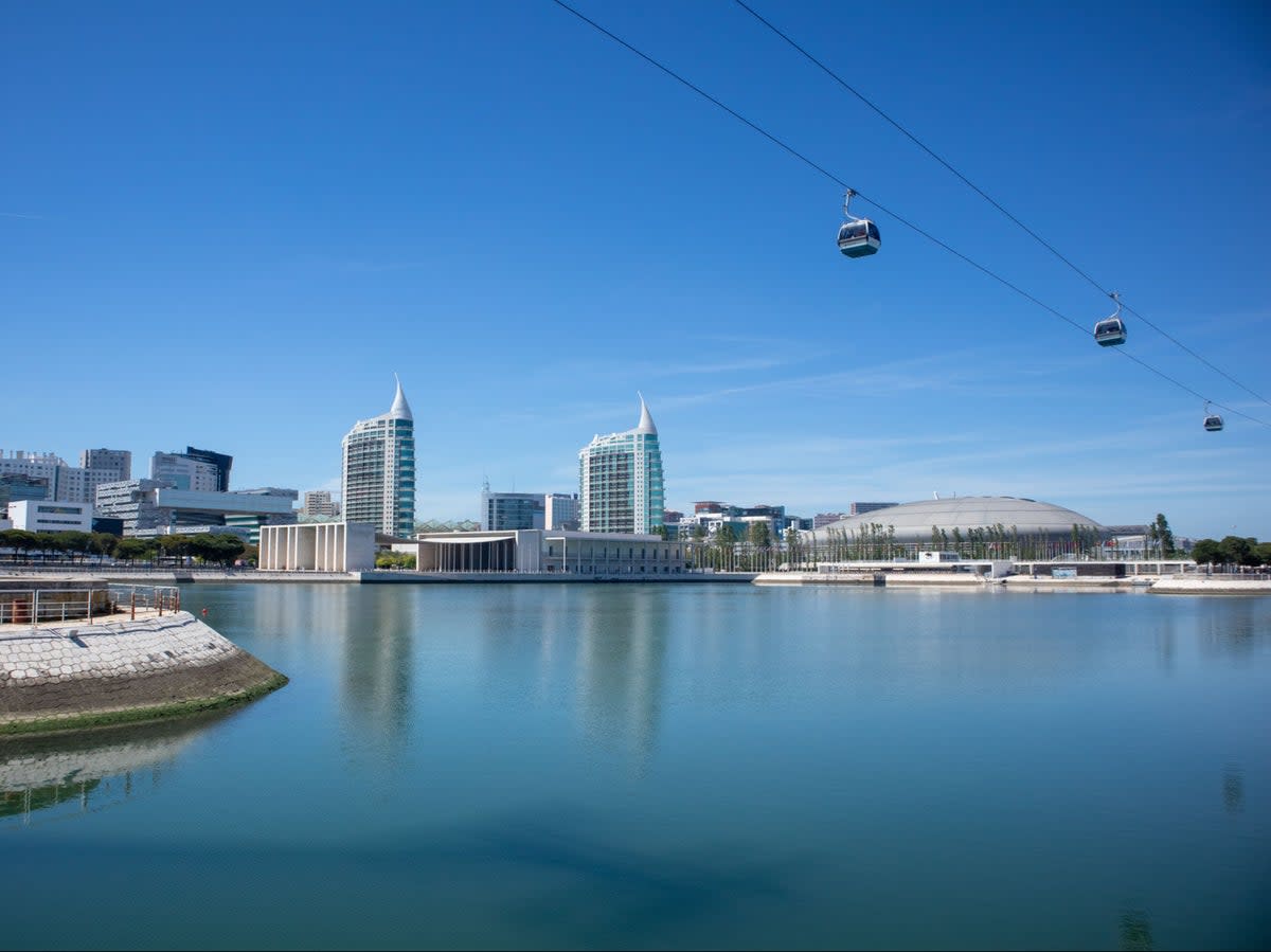 Find green spaces and public art in the modern Parque das Nações (Getty Images/iStockphoto)