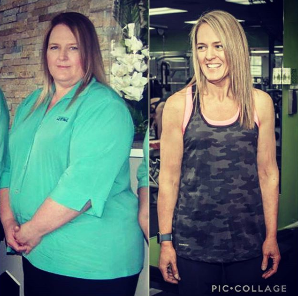 Sarah has shed over 80kg in two years. Photo: Instagram