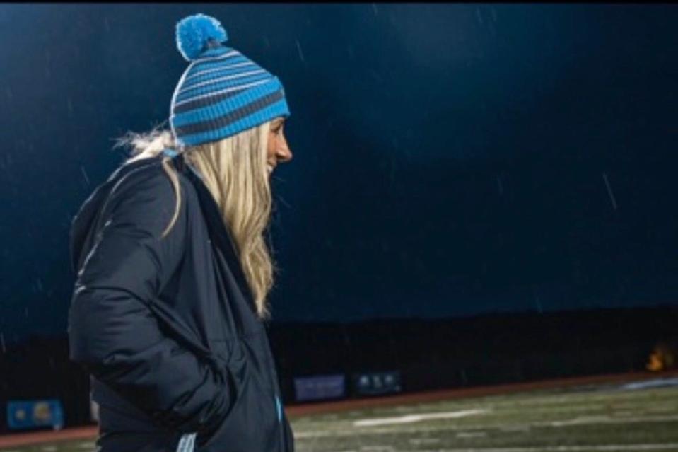 Allie Graff is in her second year as the Mahwah girls soccer coach.