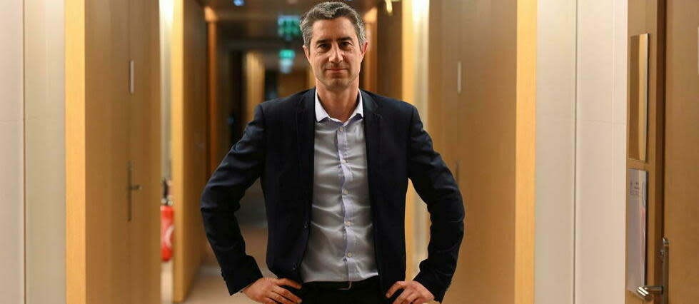 François Ruffin à l'Assemblée nationale.  - Credit:ÉLODIE GREGOIRE POUR « LE POINT »