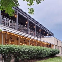 Iron Hill Brewery & Restaurant has a dog-friendly lower-level patio and an upstairs deck with an outdoor bar, complete with a scenic view of the Wilmington Riverfront.