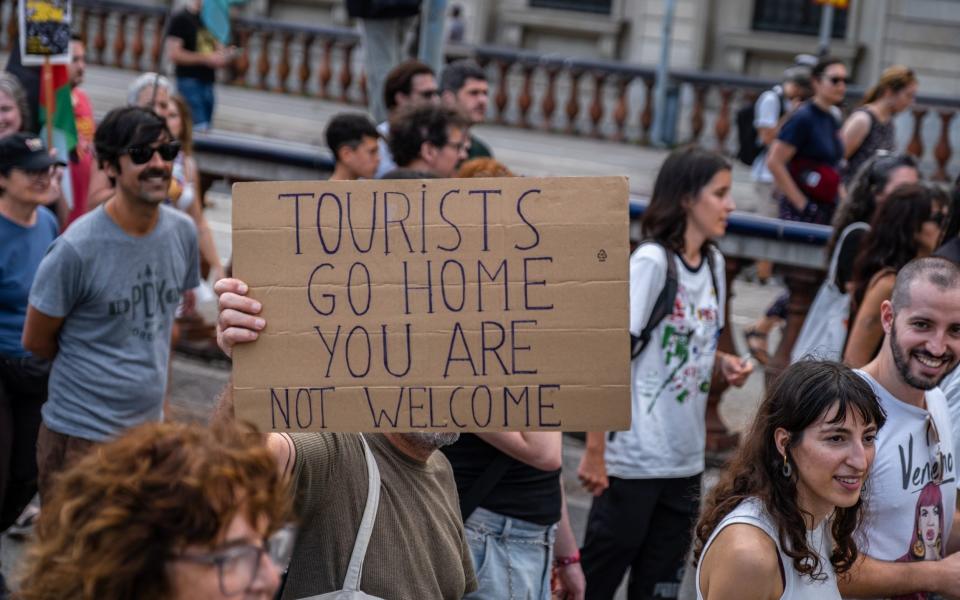 There has been multiple anti-tourism demonstrations happening in different parts of Spain