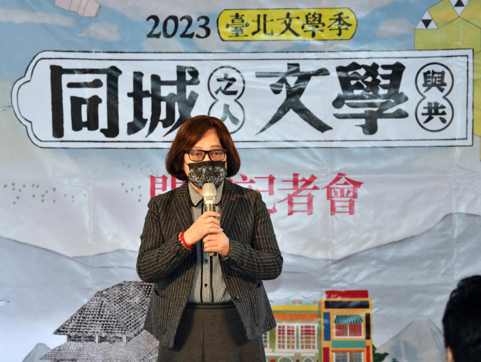 臺北文學季總策畫封德屏希望透過文學季活動，讓民眾感受到「共」的溫暖與力量