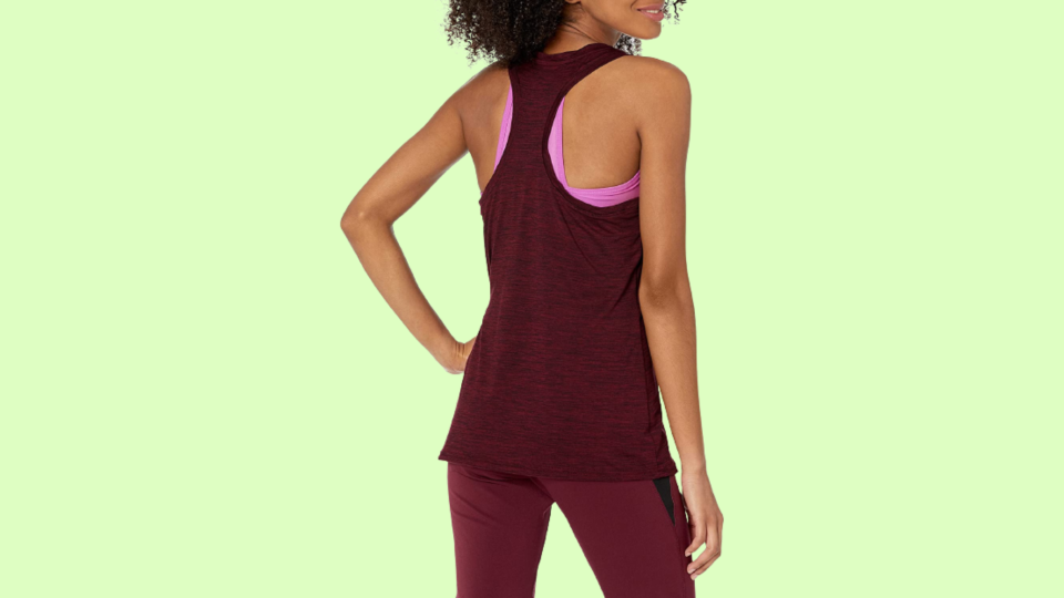 Amazon Essentials has you covered with the latest racerback tank styles.