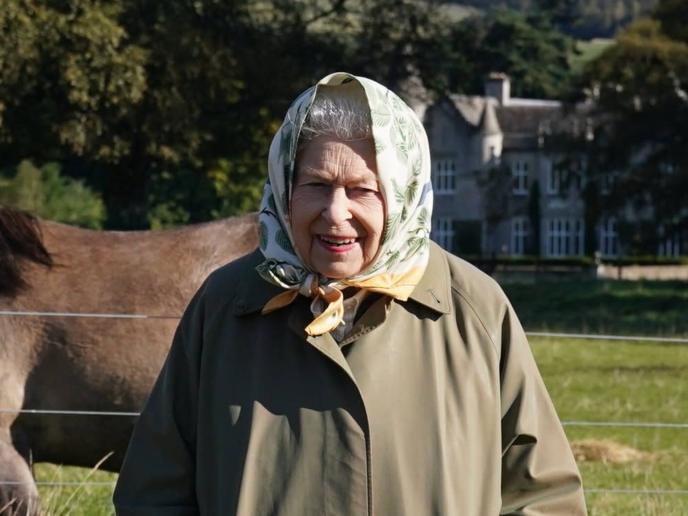 Queen Elizabeth II. verbachte ihren letzten Sommer im geliebten Schottland. (Bild: imago/i Images)