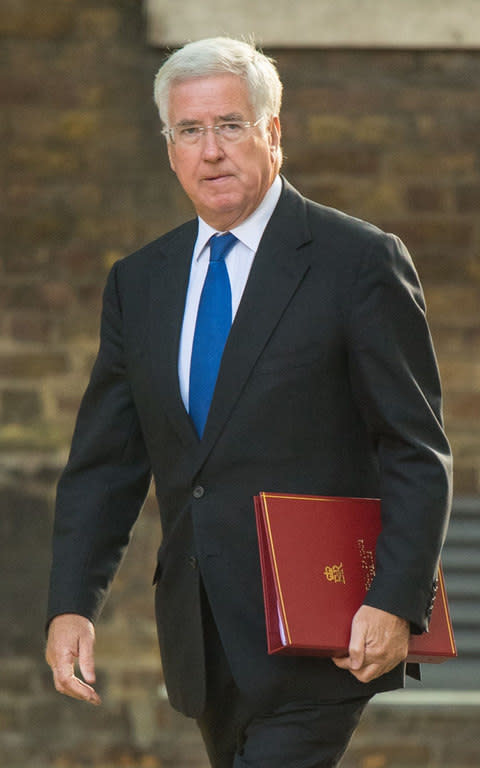 Sir Michael Fallon - Credit: Dominic Lipinski