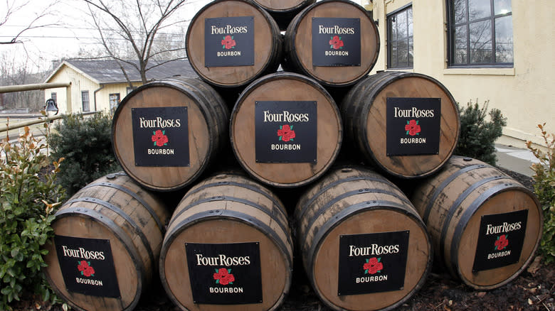 Four Roses barrels