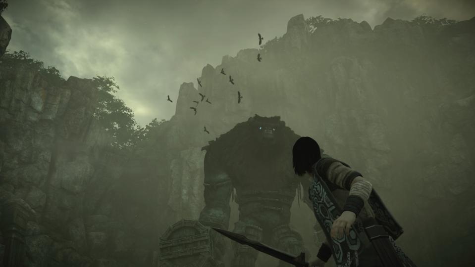 The colossi are as massive as buildings and hit just as hard.