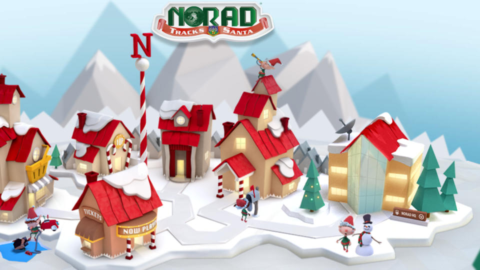 Norad Santa tracker
