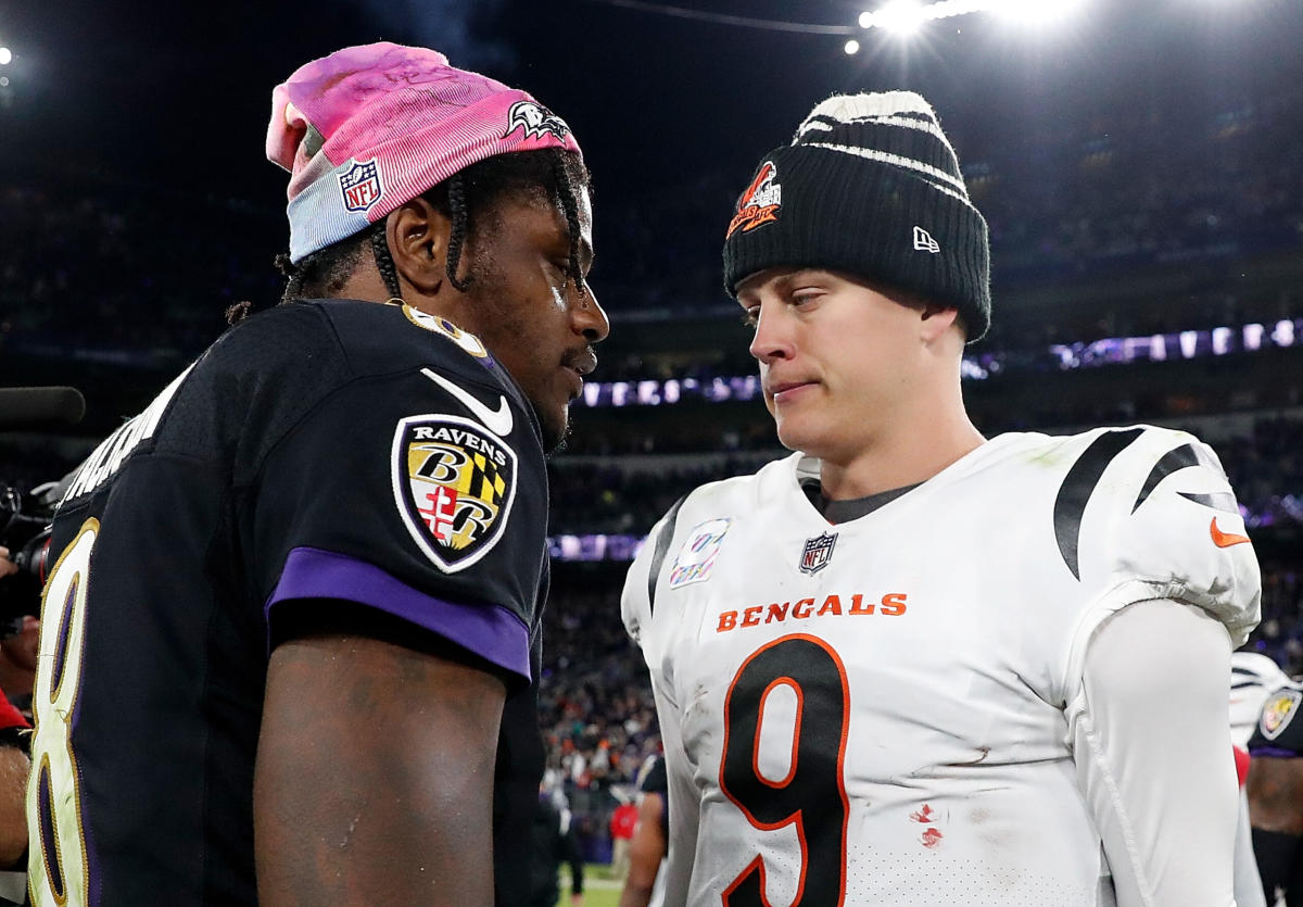 Lamar Jackson 'on track' to miss playoff game against Bengals: ESPN