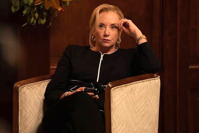 <p>Macall B. Polay / HBO / courtesy Everett Collection</p> J. Smith-Cameron as Gerri Kellman on <em>Succession</em>