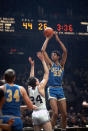 A three-time champion, NCAA tournament MOP and first-team All-American, Lew Alcindor helped UCLA to 88 straight wins and is arguably the greatest to ever lace them up in college.