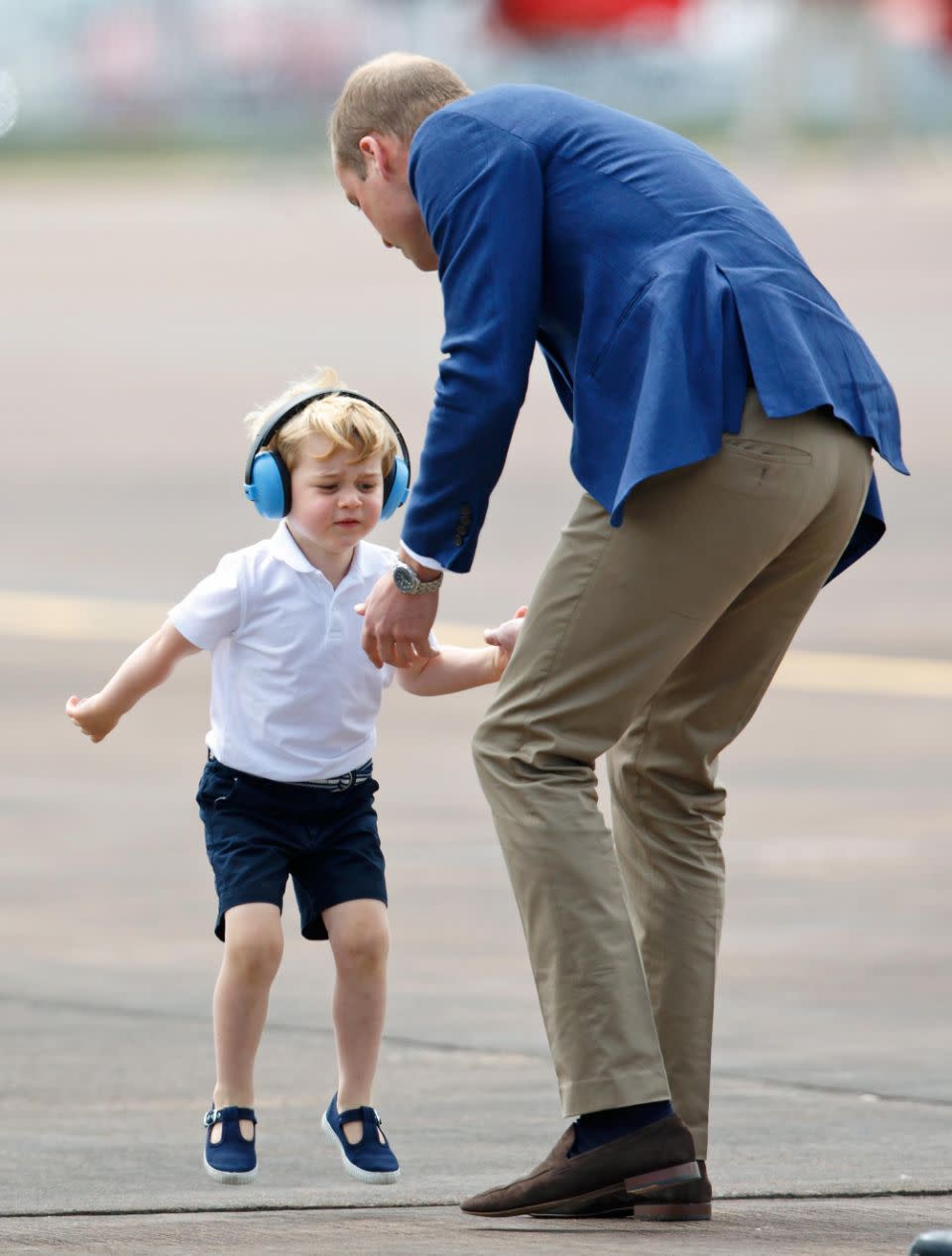 Prince George is partial to a public tantrum or two as well. Photo: Getty