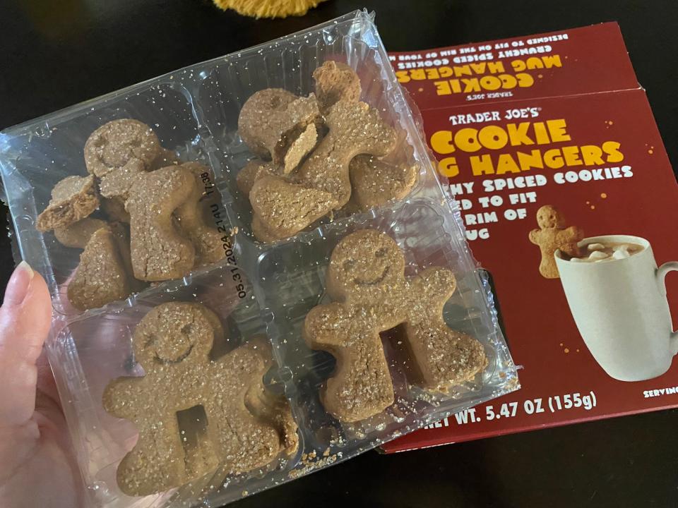 Trader Joe's cookie mug hangers