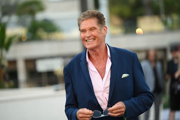 Hasselhoff celebrated his 70th birthday at Pedalers Fork in Calabasas, California. (Photo: Stephane Cardinale - Corbis via Getty Images)