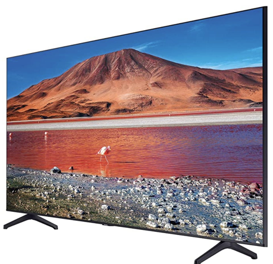 Samsung Class UN50TU7000FXZX - TV 50" Crystal 4K UHD Smart Tv (2020). Foto: Amazon.com.mx. 