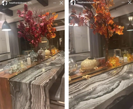 Heather Dubrow Fall Decor 1