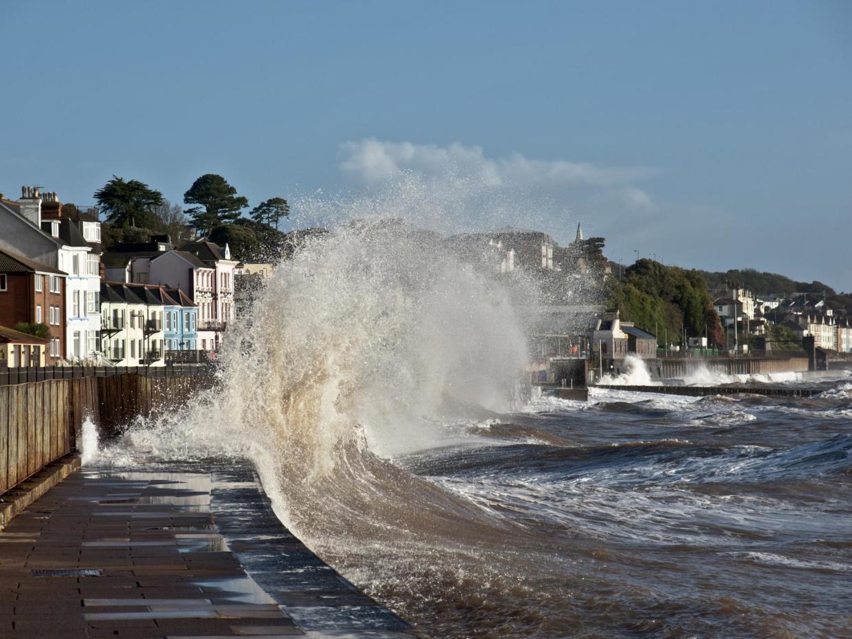 Flooding could be made far worse under future scenarios in which the top 1 metre of coral reefs is removed: Getty Images