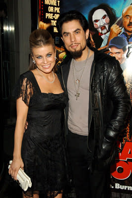 Carmen Electra and Dave Navarro at the NY premiere of Dimension's Scary Movie 4