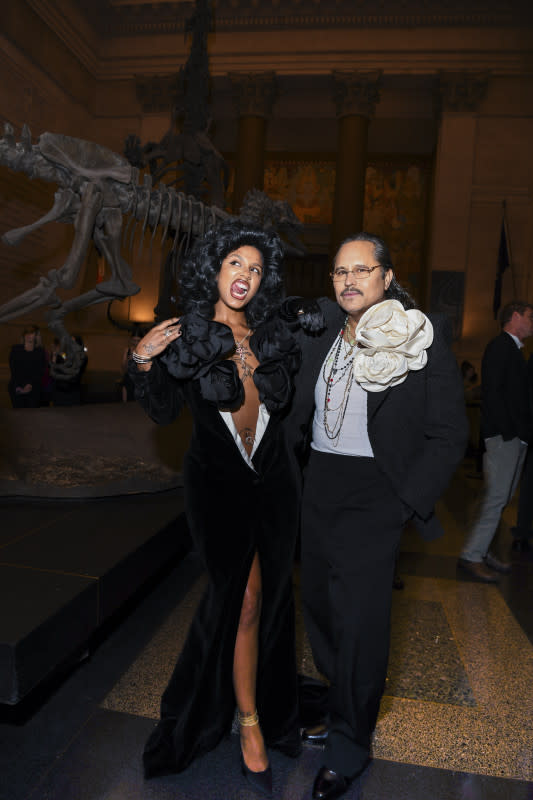 Tokischa and Willy Chavarria<p>Photo: Nina Westervelt/WWD via Getty Images</p>