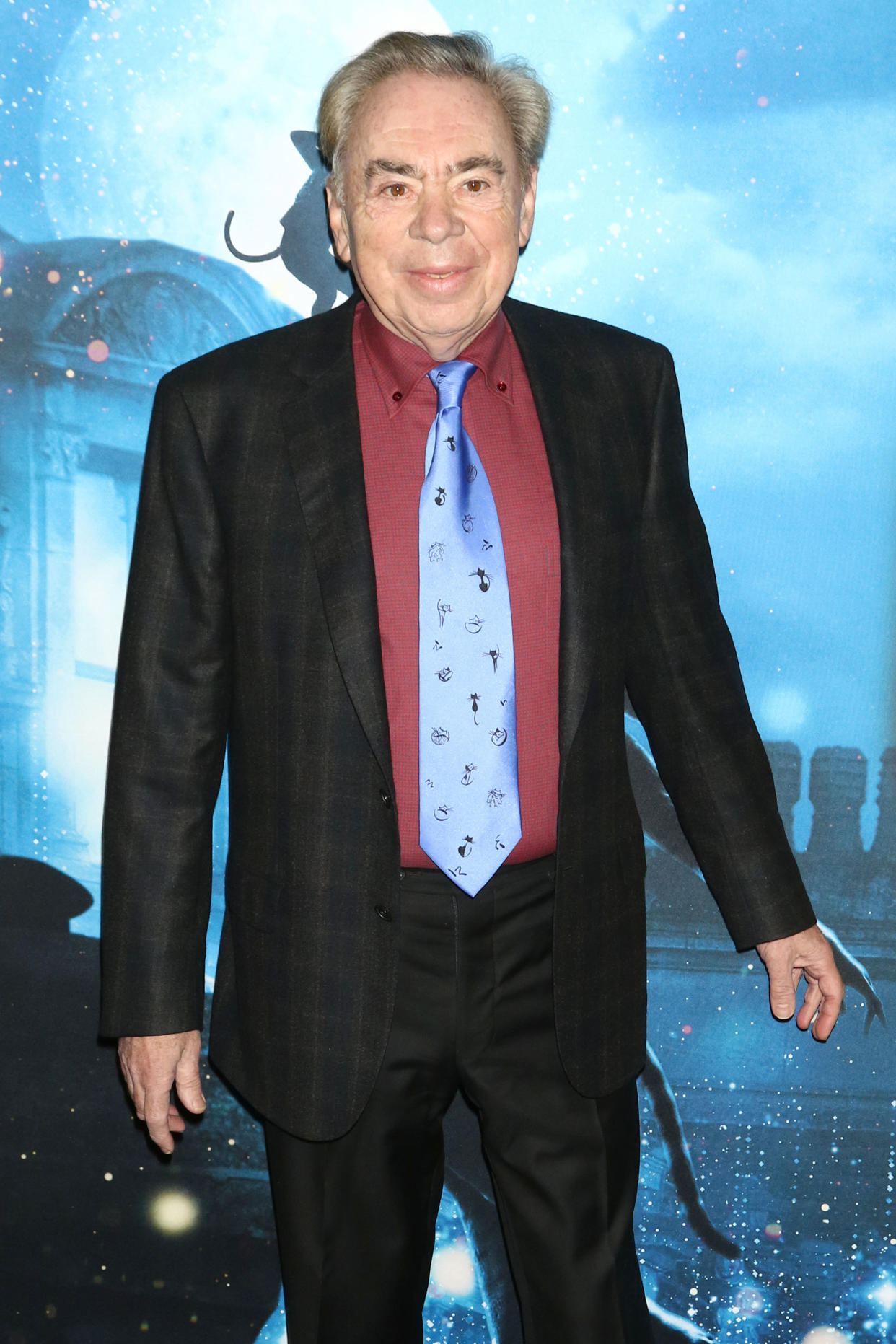 Andrew Lloyd Webber attends the premiere of "Cats" at Alice Tully Hall in New York. 