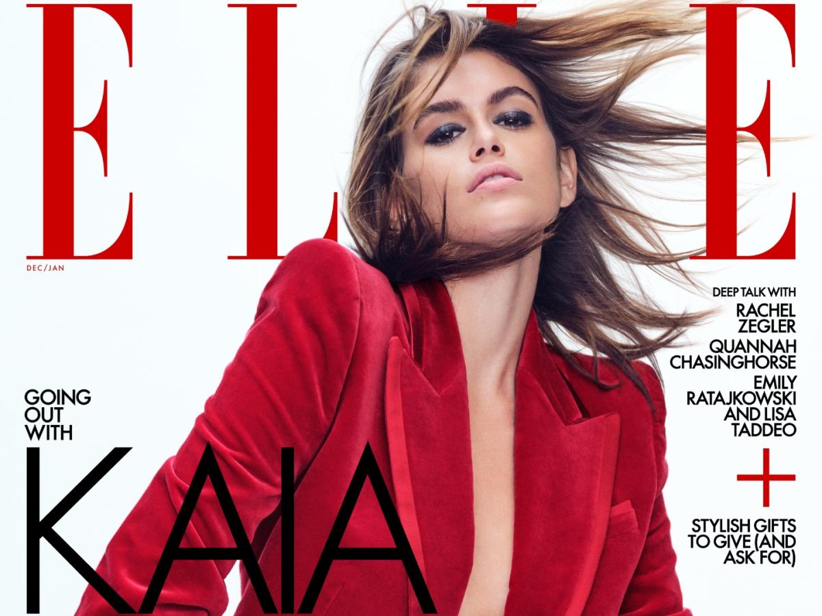 Kaia Gerber Nails Her Mom Cindy Crawford's Iconic Photo Shoot