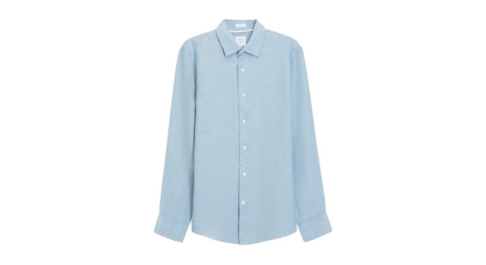 Regular Fit Linen Shirt 