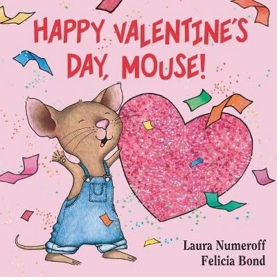 the cover of happy valentine's day, mouse!