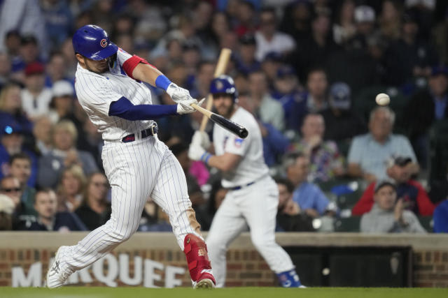 Cubs' Seiya Suzuki demolishes first MLB home run with 412-foot shot vs.  Brewers 