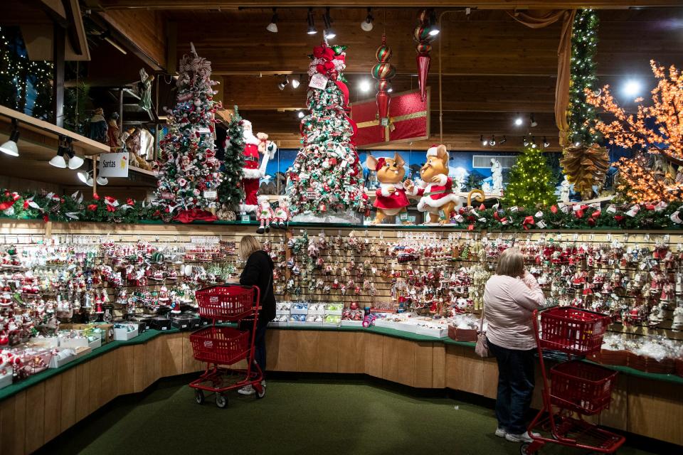 Inside of Bronner's CHRISTmas Wonderland in Frankenmuth on Oct. 20, 2021.