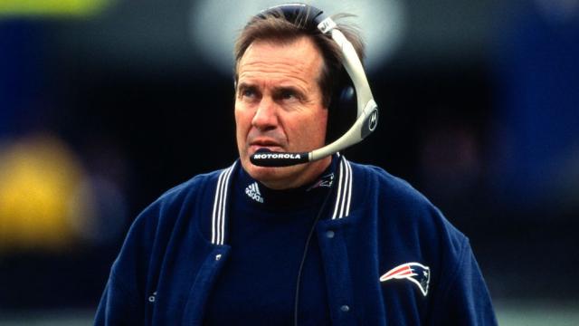 New England Patriots head coach Bill Belichick explains his