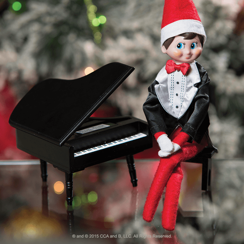 Elf on the Shelf Goes Black Tie