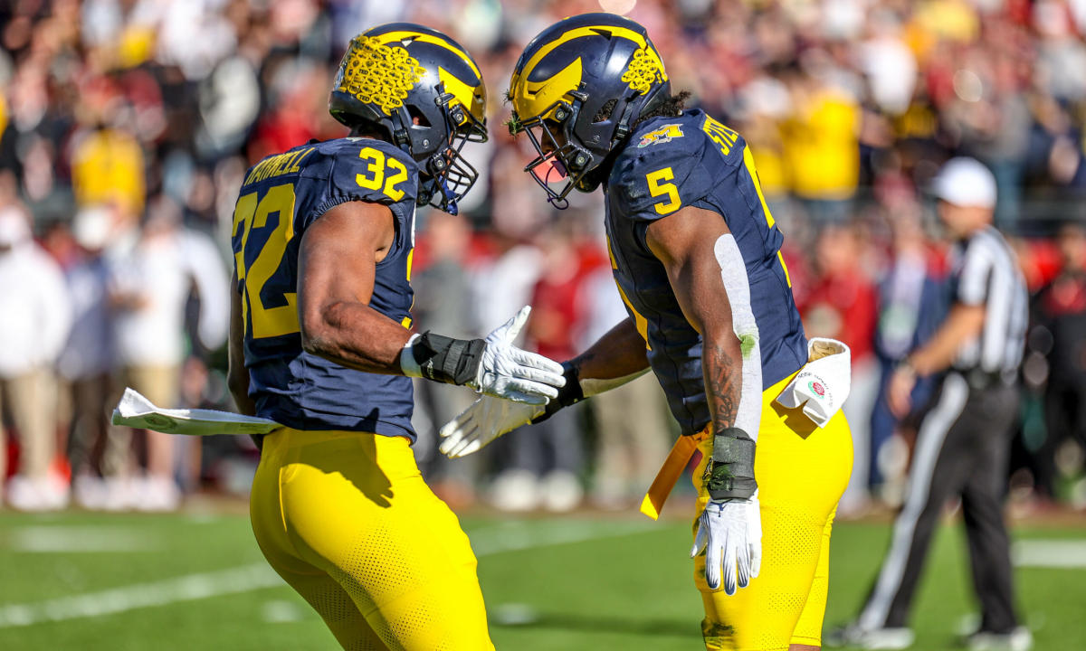 CBS Sports foresees Michigan football making it to the College Football Playoff in 2024, possibly facing off against Ohio State again.