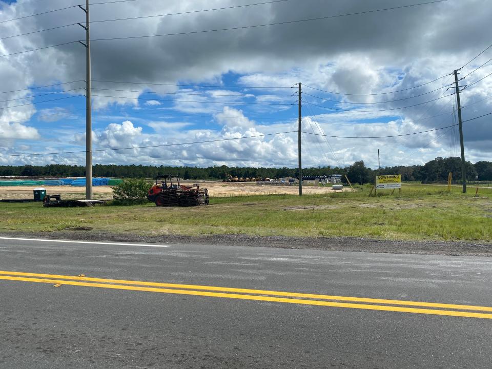 Construction is already taking place on a subdivision called Lake Deer on the northeast corner of Lake Hatchineha Road and Marigold Avenue. The development, which will contain more than 500 homes, was approved in 2021.