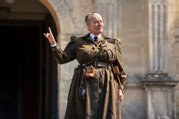 Emma Thompson as Agatha Trunchbull in Roald Dahl's 