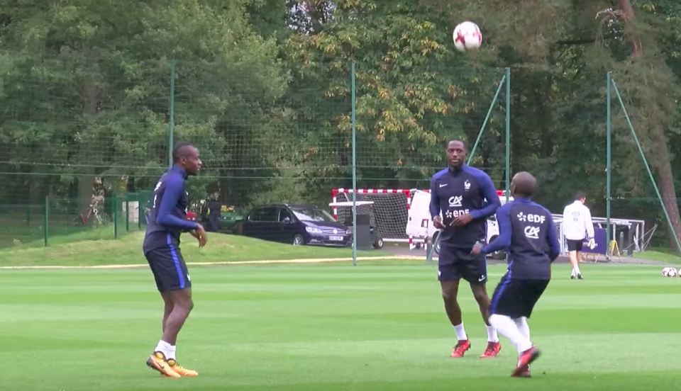 Les Bleus à Clairefontaine